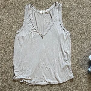 We The Free Gray Sleeveless Top